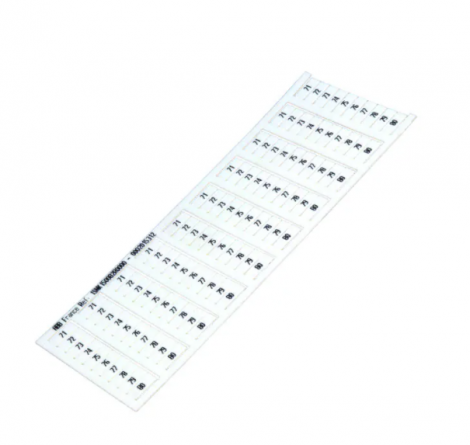 172382-1
CONN NAME PLATE KIT 12POS BLACK | TE Connectivity | Маркировка