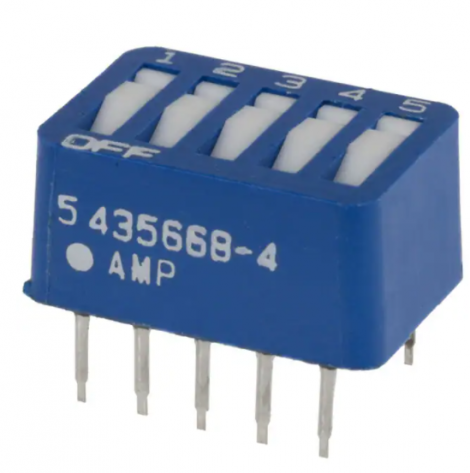 3-435640-6
SWITCH ROCKER DIP SPST 60MA 5V | TE Connectivity | Переключатель