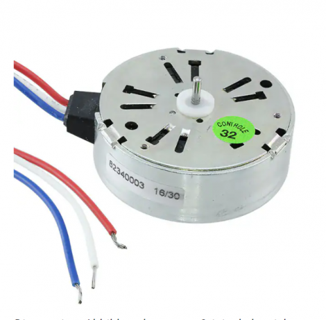 82334926
MOTOR 230-50 4 RPM CCW 70999916 | Crouzet | Двигатель