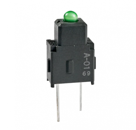 A01HC
INDICATOR LOPRO RT/ANG RED LED - NKK Switches - Индикатор