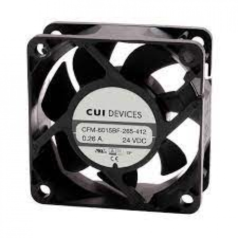 CFM-6025BF-265-408DC AXIAL FAN, 60 MM SQUARE, 25 M | CUI Devices | Вентилятор