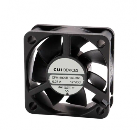 CFM-5015BF-160-374-20
DC AXIAL FAN, 50 MM SQUARE, 15 M | CUI Devices | Вентилятор
