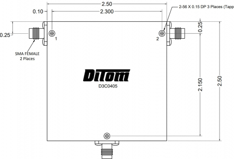 D3C0112 | DiTom Microwave | Циркуляторы RF