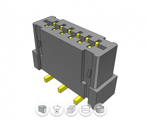 FC1-21-L1-T-K| Samtec | 1мм однорядный  Соединитель ECTOR