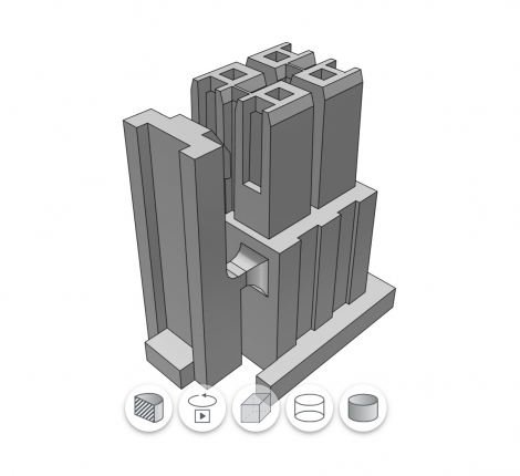 ISDF-10-D| Samtec | .0501.27 DISCRETE WIRE INSULATOR