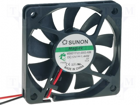 MB60101V1-000U-G99 | SUNON | DC Вентилятор 60X60MM 12VDC