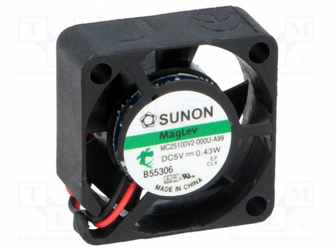 MC25100V2-000U-A99 | SUNON | DC Вентилятор 25X10MM 5VDC