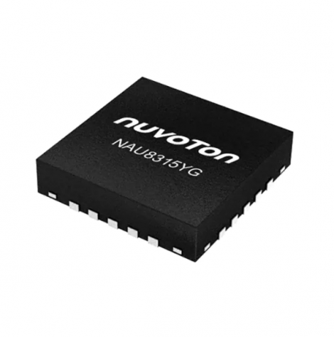 NAU82011VG TR
IC AMP CLASS D MONO 3.1W 9WLCSP Nuvoton Technology - Микроконтроллер