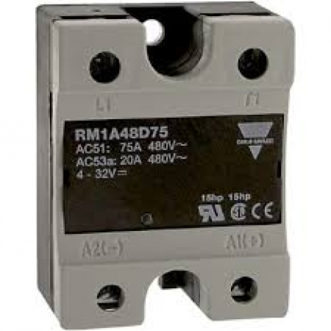 RM1A48D75 | Carlo Gavazzi | реле ZS 480V 75A 4-32 VDC LED