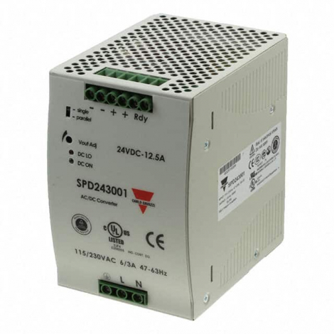 SPD243001 | Carlo Gavazzi | источник питания однофазный SPD 24VDC 300W, винтовые клеммы