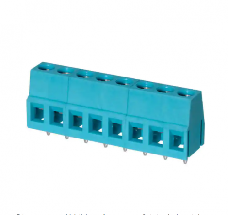 TBL007A-508-05GY
TERMINAL BLOCK, SCREWLESS, 5.08, | CUI Devices | Клеммная колодка