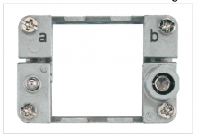 09140060313SP | HARTING | Hinged frame 6B for 2 modules (a..b) old.
