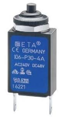 106-M2-P10-2.5A Выключатель E-T-A 106-M2-P10-2.5A Выключатель E-T-A