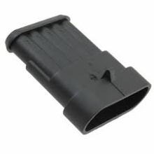 282107-1CONN TAB HOUSING 5POS BLACK | TE Connectivity | Корпус