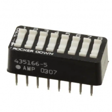 2-5435802-1
SWITCH DIP PIANO 11POS BLACK T/H | TE Connectivity | Переключатель