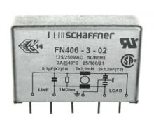 FN406-3-02 | Schaffner EMC | Однофазный сетевой фильтр