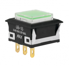 EB2061-G-J44ACF
SWITCH PUSHBUTTON DPDT 3A 125V - NKK Switches - Кнопка